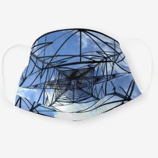 EMF Tower Pleated Mask